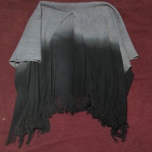 Elegant Gray and Black Women's Sweater